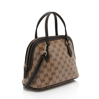 Gucci GG Crystal Mini Dome Satchel (SHF-N9jhKV)
