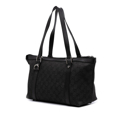 Gucci GG Denim Abbey D Ring Tote