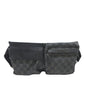 Gucci GG Denim Double Pocket Belt Bag (SHG-7wlRCP)