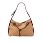 Gucci GG Denim Horsebit Shoulder Bag