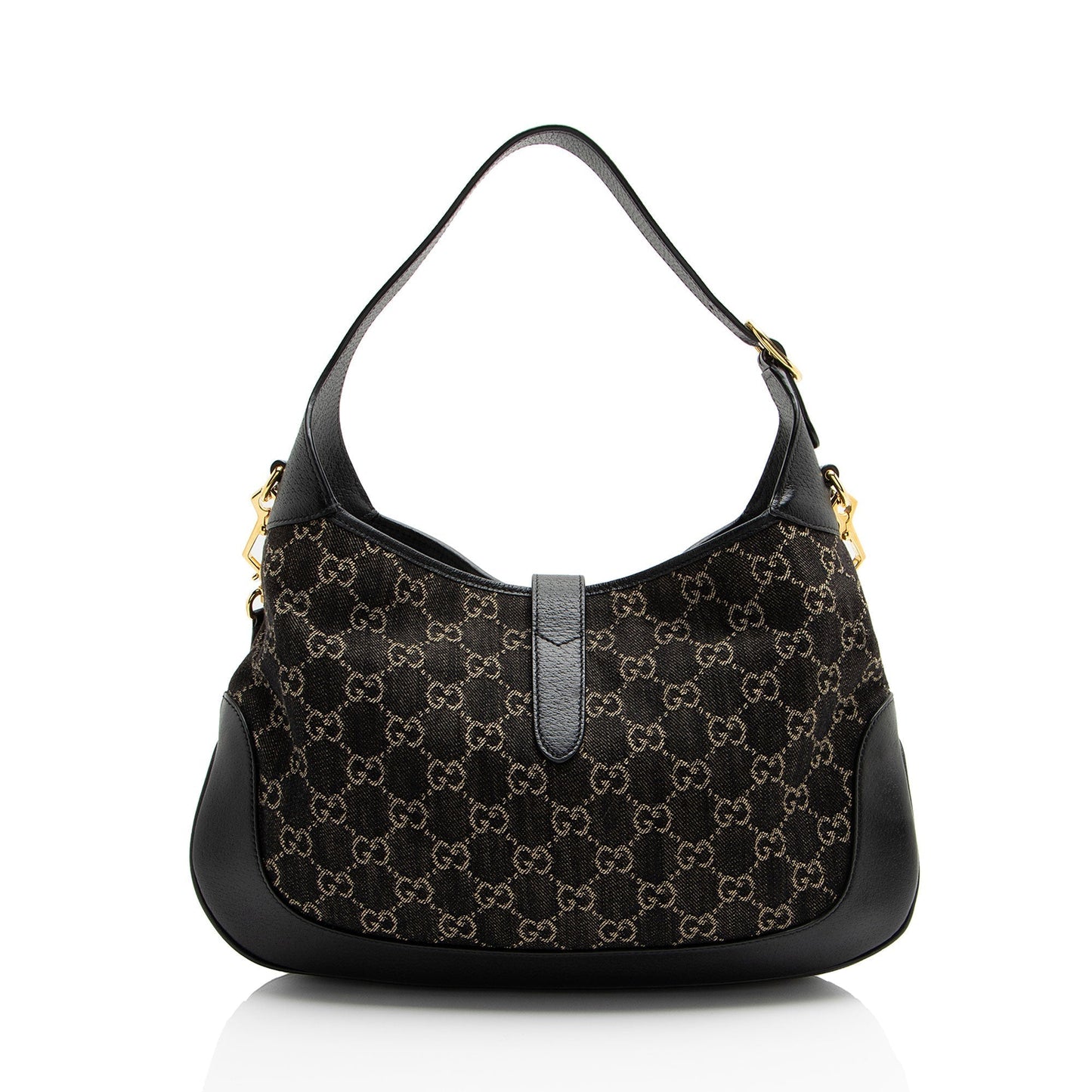 Gucci GG Denim Jackie 1961 Medium Shoulder Bag