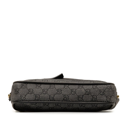 Gucci GG Denim Shoulder Bag (SHG-T2x2kb)