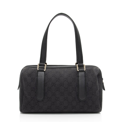 Gucci GG Denim Small Satchel (SHF-0xwQtu)
