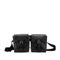 Gucci GG Embossed Perforated Double Belt Bag