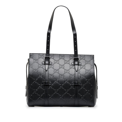 Gucci GG Embossed Tote (SHG-uqKTLW)