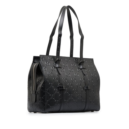 Gucci GG Embossed Tote (SHG-uqKTLW)