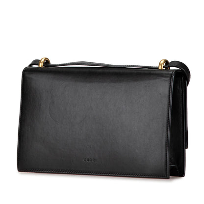 Gucci GG Marmont Leather Ribbon Crossbody (SHG-8Fv04O)