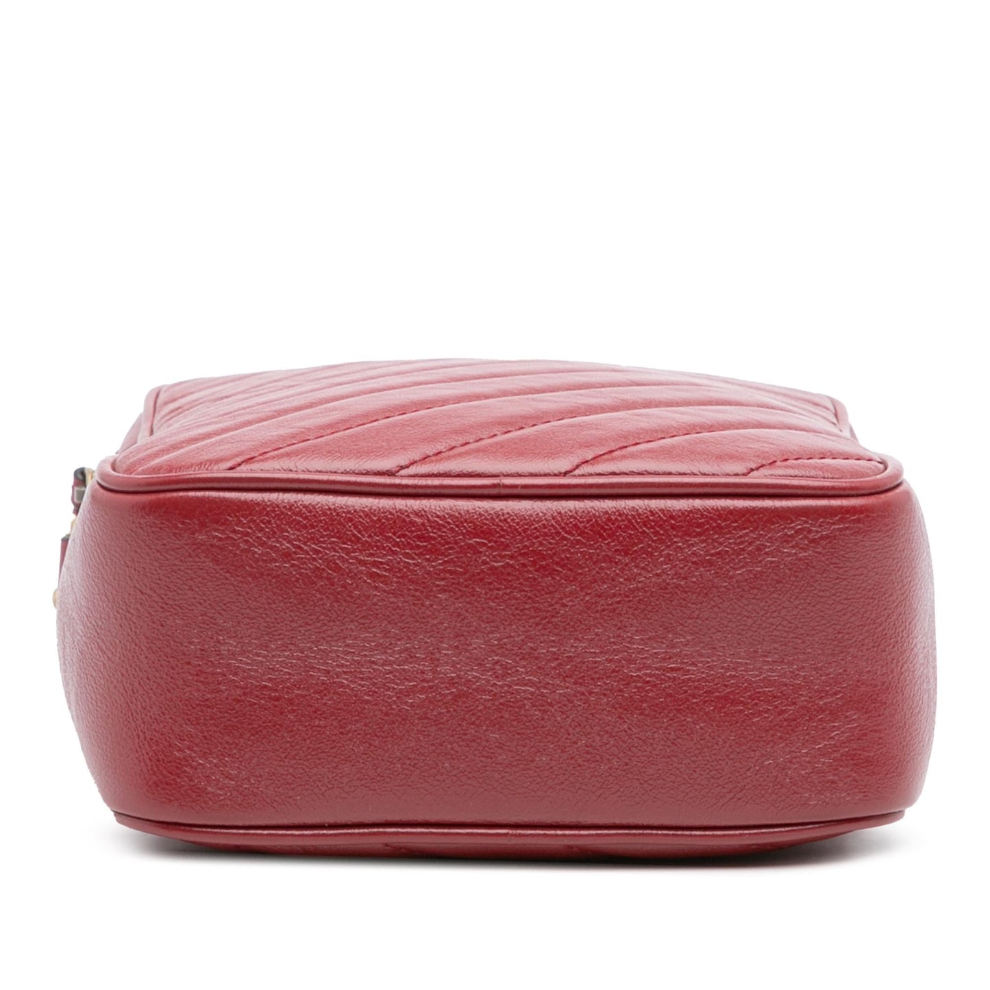Gucci GG Marmont Matelasse Leather Double Zip Crossbody