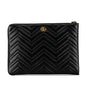 Gucci GG Marmont Portfolio Clutch (SHG-q2dVGz)