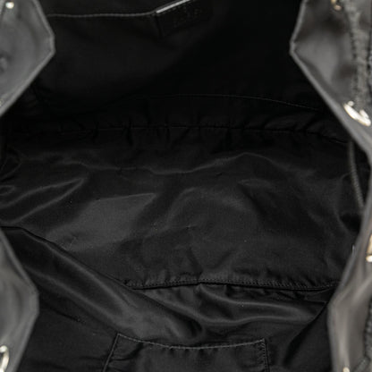 Gucci GG Nylon Double Front Pocket Backpack