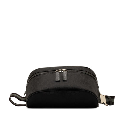 Gucci GG Nylon Web Belt Bag (SHG-Dj5AFO)