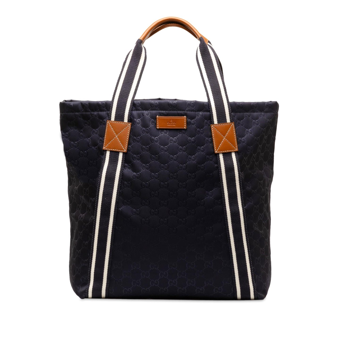 Gucci GG Nylon Web Tote (SHG-xenhMr)