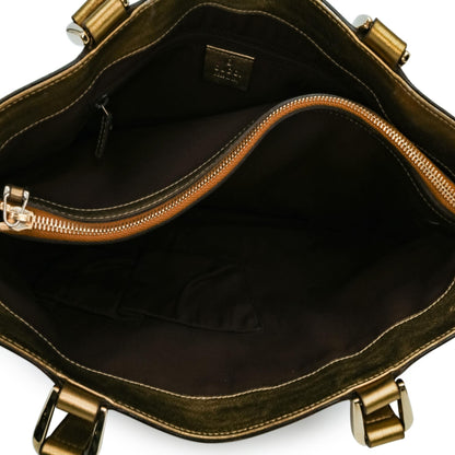 Gucci GG Satin Abbey D Ring Tote