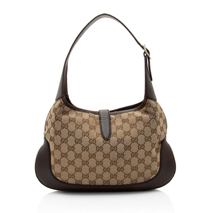 Gucci GG Canvas Jackie 1961 Small Shoulder Bag (SHF-NleaZy)