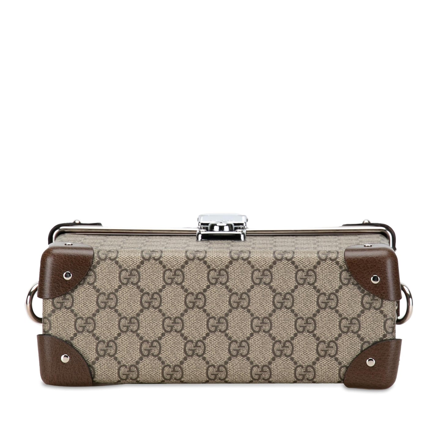 Gucci GG Supreme Bamboo Vanity Bag (SHG-407Dy5)