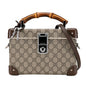 Gucci GG Supreme Bamboo Vanity Bag (SHG-407Dy5)