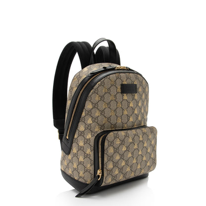 Gucci GG Supreme Bees Small Backpack - FINAL