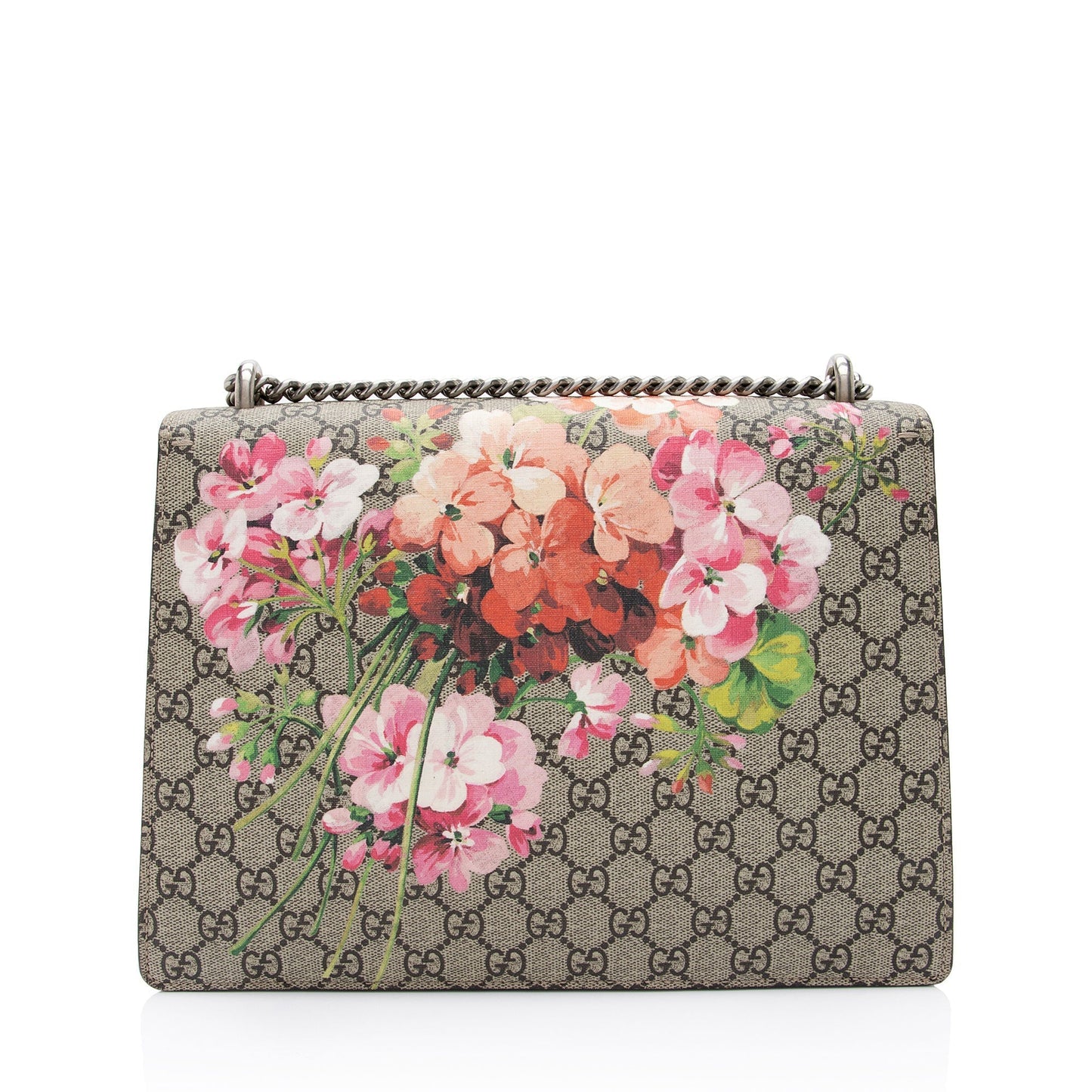 Gucci GG Supreme Blooms Dionysus Medium Shoulder Bag (SHF-GbJW2P)
