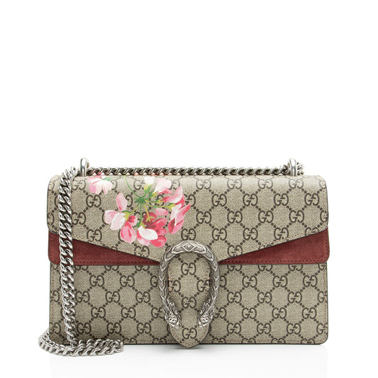 Gucci GG Supreme Blooms Dionysus Medium Shoulder Bag