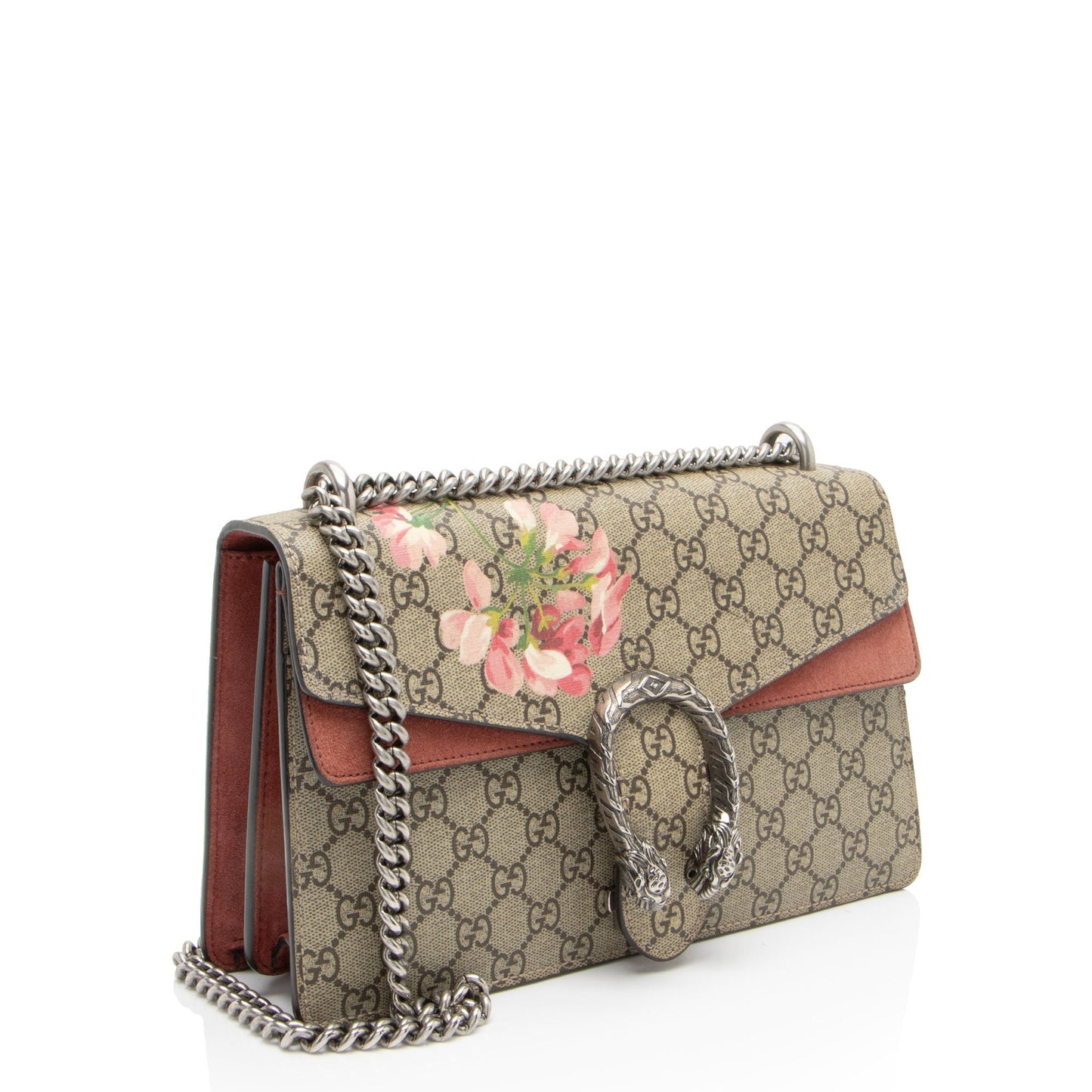 Gucci GG Supreme Blooms Dionysus Medium Shoulder Bag