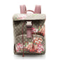 Gucci GG Supreme Blooms Medium Backpack (SHF-G2tOOE)