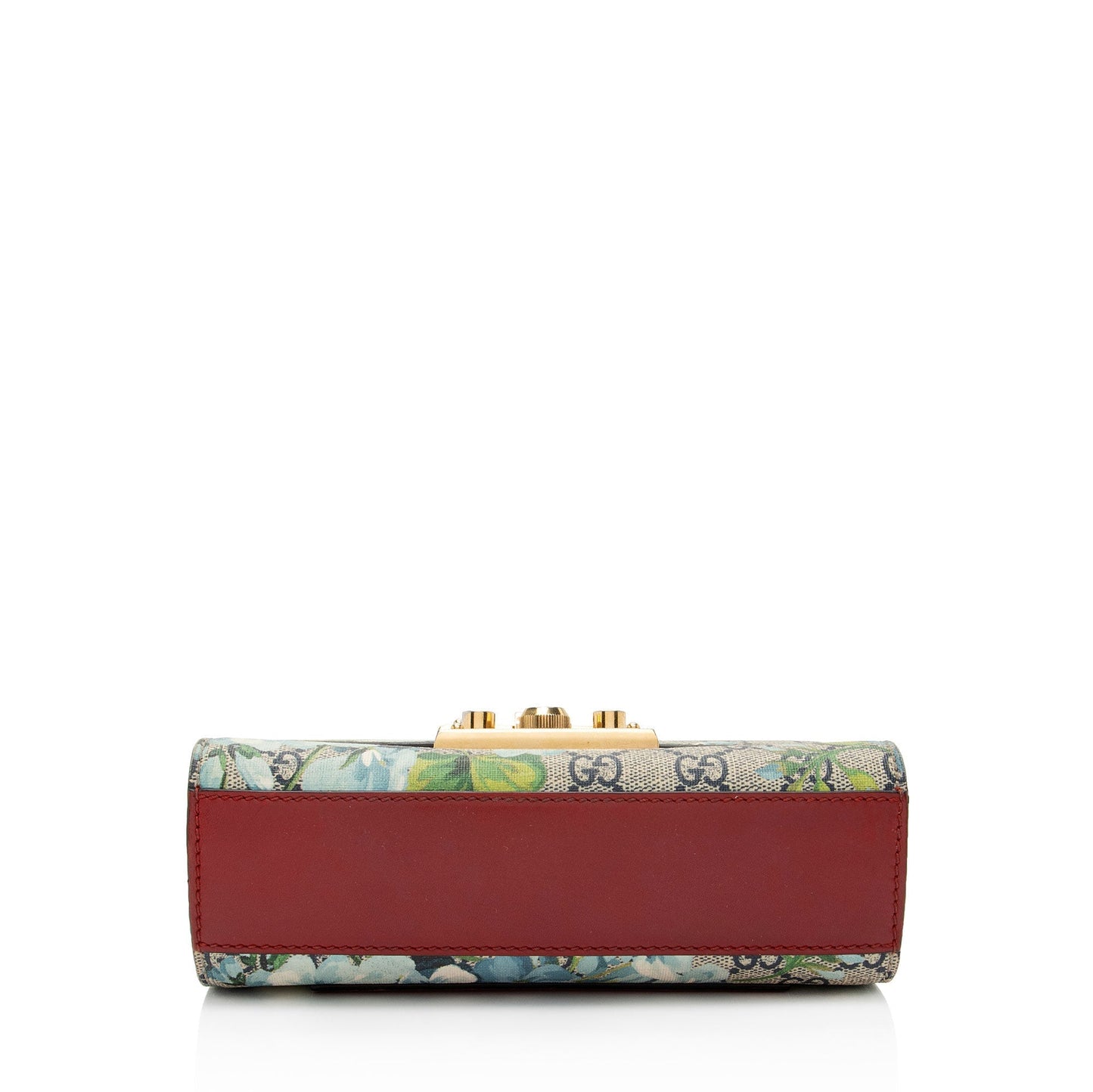 Gucci GG Supreme Blooms Padlock Small Shoulder Bag (SHF-aRDxaC)