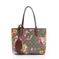 Gucci GG Supreme Blooms Reversible Small Tote (SHF-pljks3)