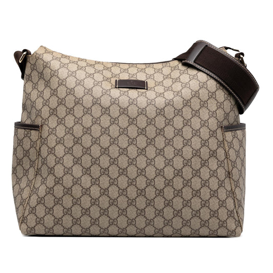 Gucci GG Supreme Diaper Messenger Bag