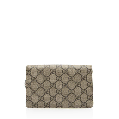 Gucci GG Supreme Dionysus Super Mini Bag (SHF-col3Sm)