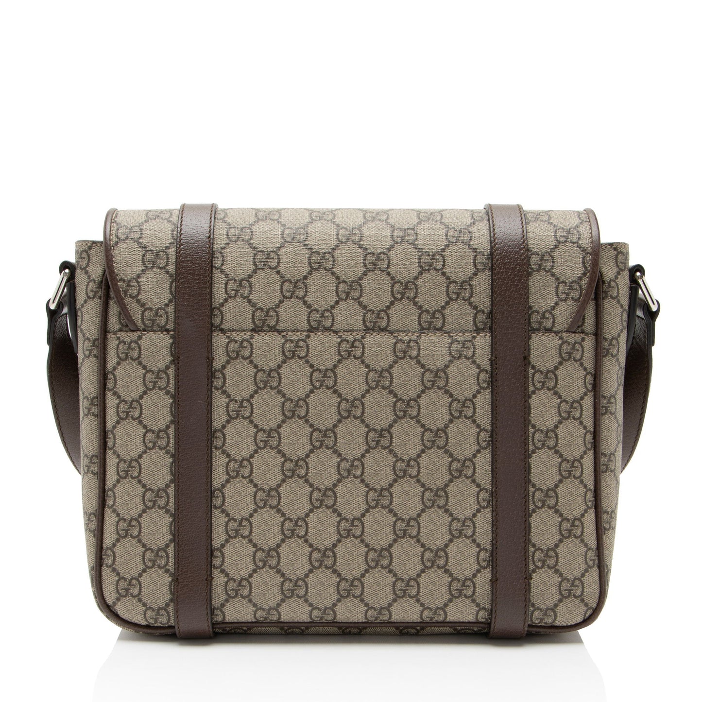 Gucci GG Supreme Double Buckle Messenger