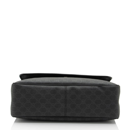 Gucci GG Supreme Flap Medium Messenger (SHF-IA2QeH)