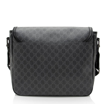 Gucci GG Supreme Large Flap Messenger