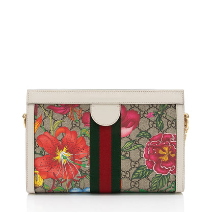 Gucci GG Supreme Flora Ophidia Shoulder Bag (SHF-nYcccu)