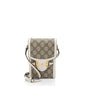 Gucci GG Supreme Horsebit 1955 Vertical Mini Shoulder Bag (SHF-eO3rqs)