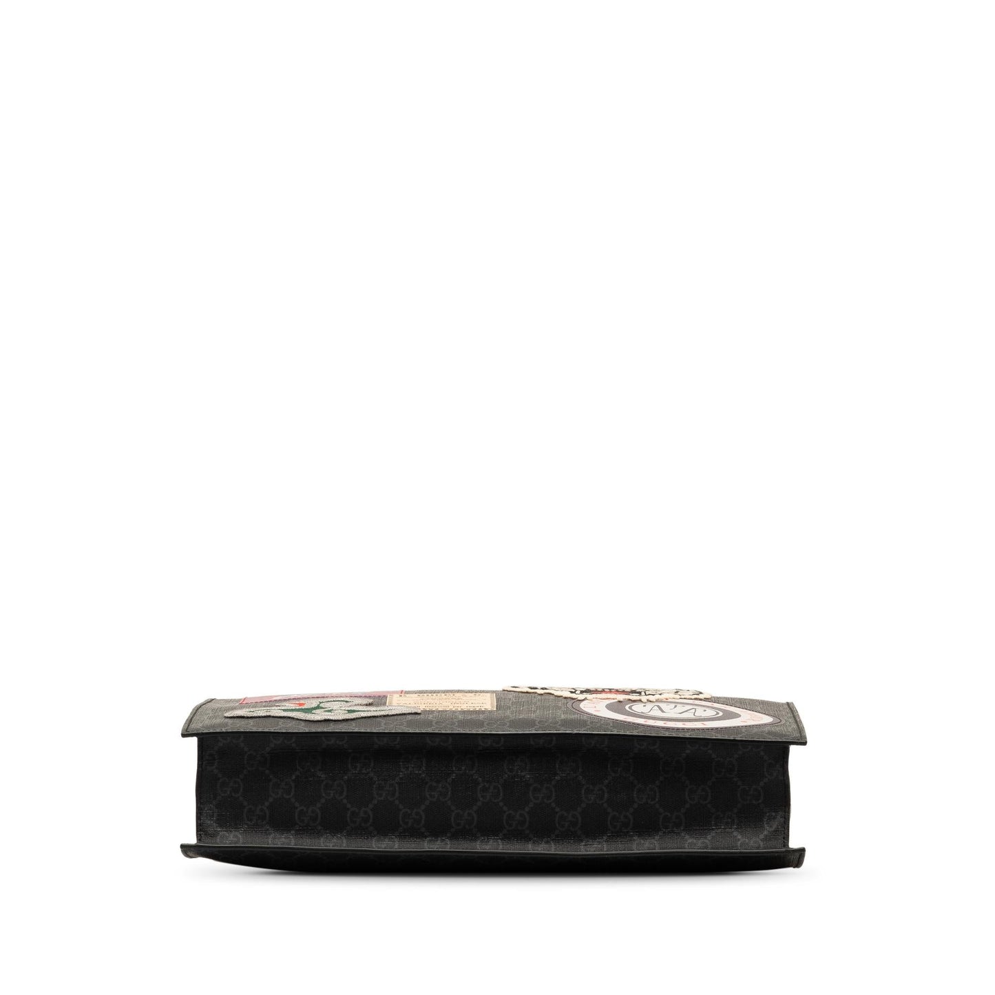 Gucci GG Supreme Night Courrier Vertical Satchel (SHG-7qGyMI)
