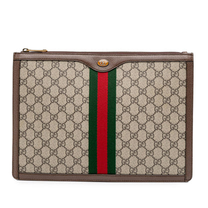 Gucci GG Supreme Ophidia Clutch