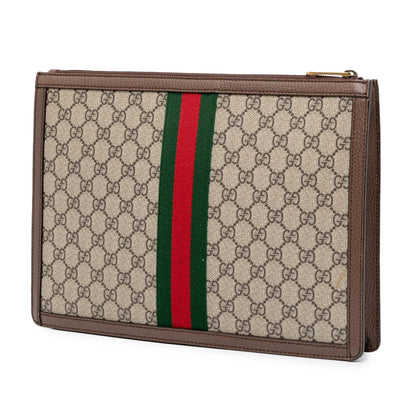 Gucci GG Supreme Ophidia Clutch