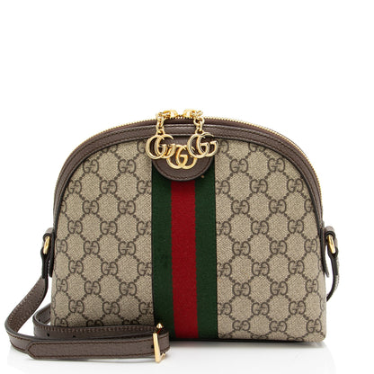 Gucci GG Supreme Ophidia Dome Small Shoulder Bag