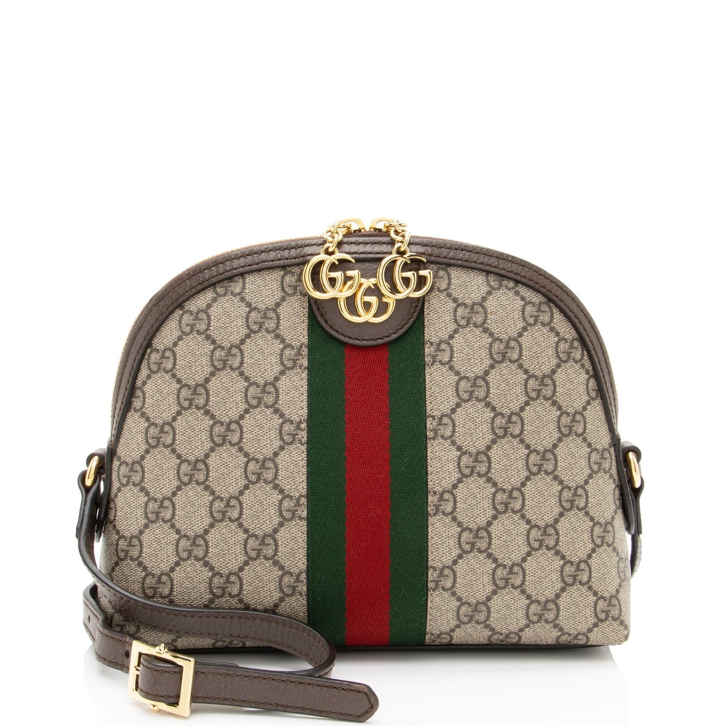 Gucci GG Supreme Ophidia Dome Small Shoulder Bag