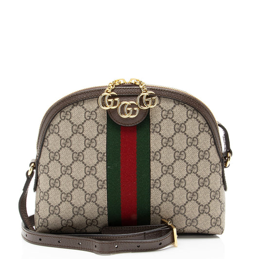 Gucci GG Supreme Ophidia Dome Small Shoulder Bag
