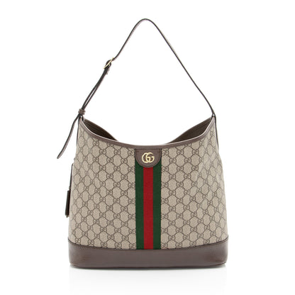 Gucci GG Supreme Ophidia Lage Open Shoulder Bag