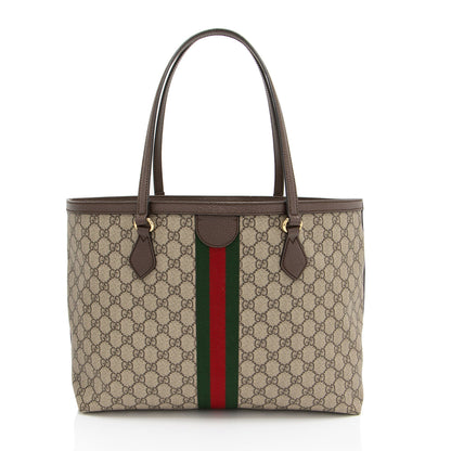Gucci GG Supreme Ophidia Medium Shopping Tote (SHF-QGRBIz)