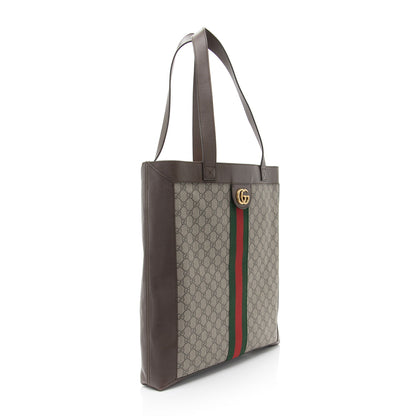 Gucci GG Supreme Ophidia Soft Vertical Large Tote (SHF-kLX3uK)