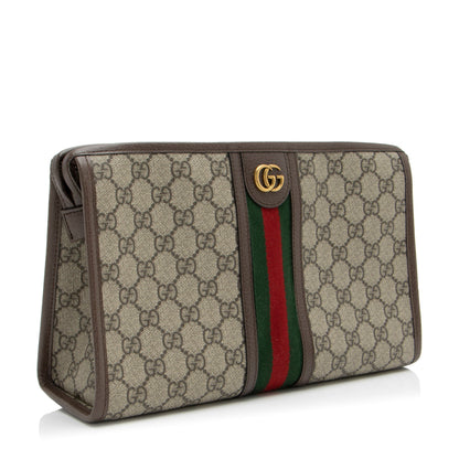 Gucci GG Supreme Ophidia Toiletry Pouch (SHF-6B3Nsb)