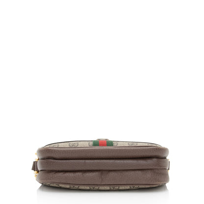 Gucci GG Supreme Ophidia Triple Zip Crossbody (SHF-5GZksx)