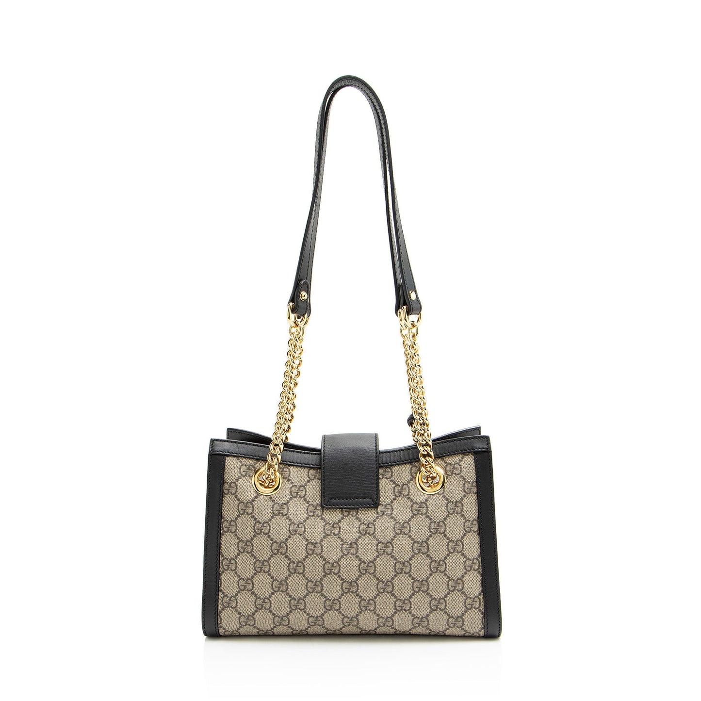 Gucci GG Supreme Padlock Chain Small Shoulder Bag