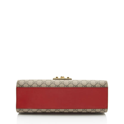 Gucci GG Supreme Padlock Medium Shoulder Bag
