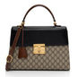 Gucci GG Supreme Padlock Medium Top Handle (SHF-CJW6VB)