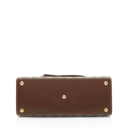 Gucci GG Supreme Padlock Small Top Handle