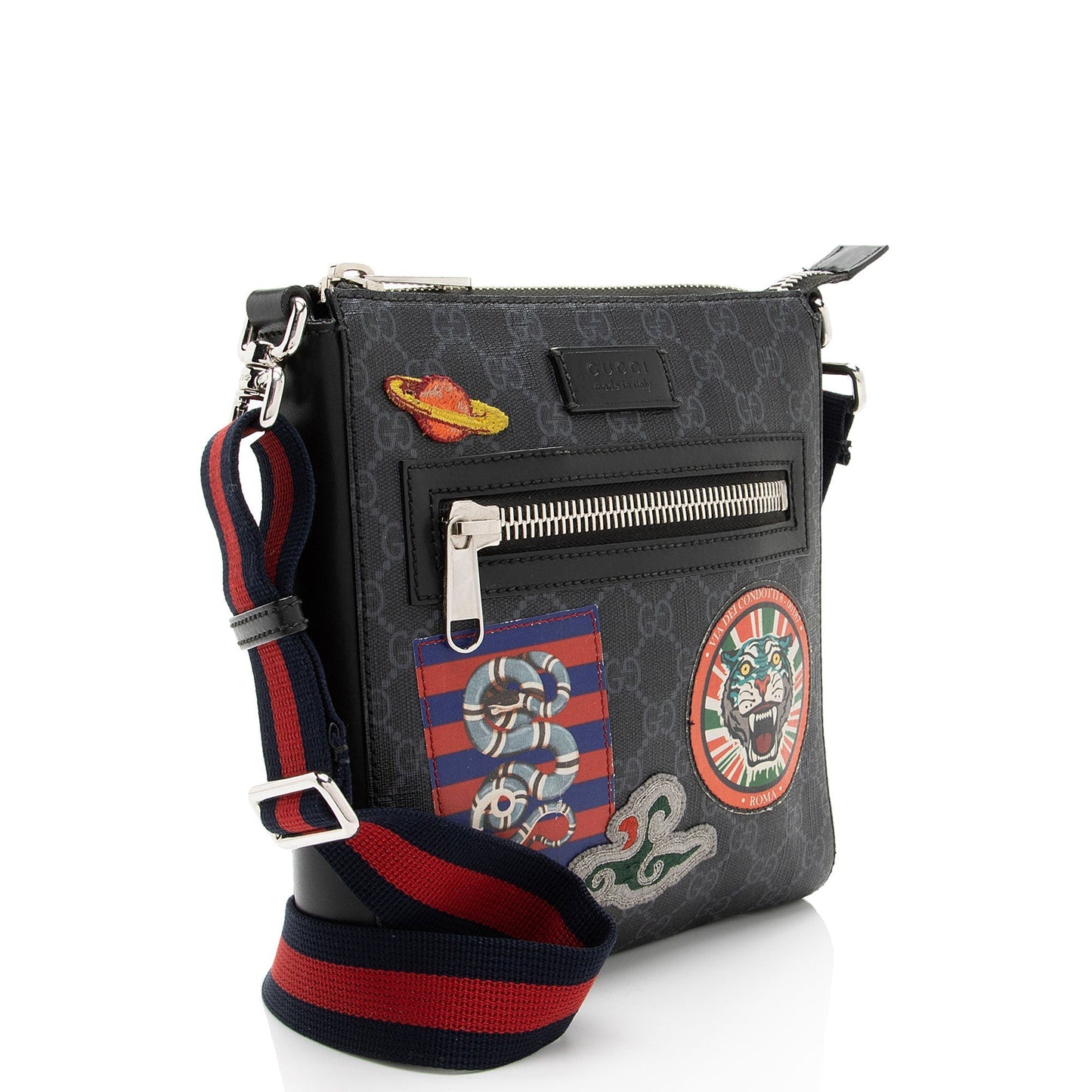Gucci GG Supreme Patches Messenger